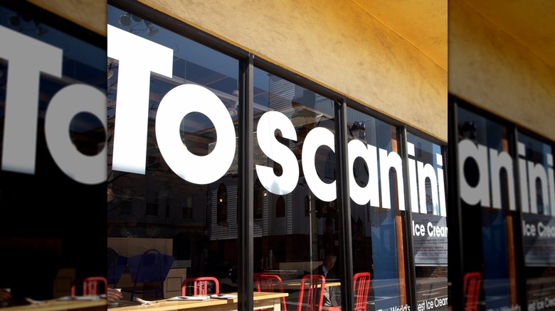 The exterior of Toscanini's