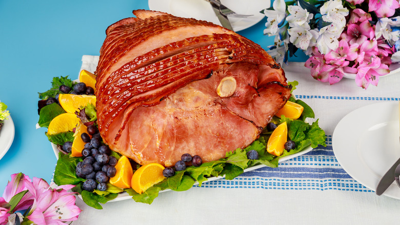 Hickory smoked ham