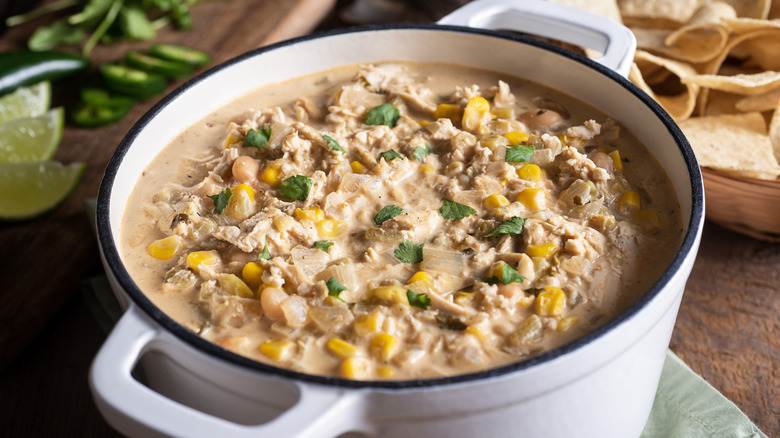 white chicken chili