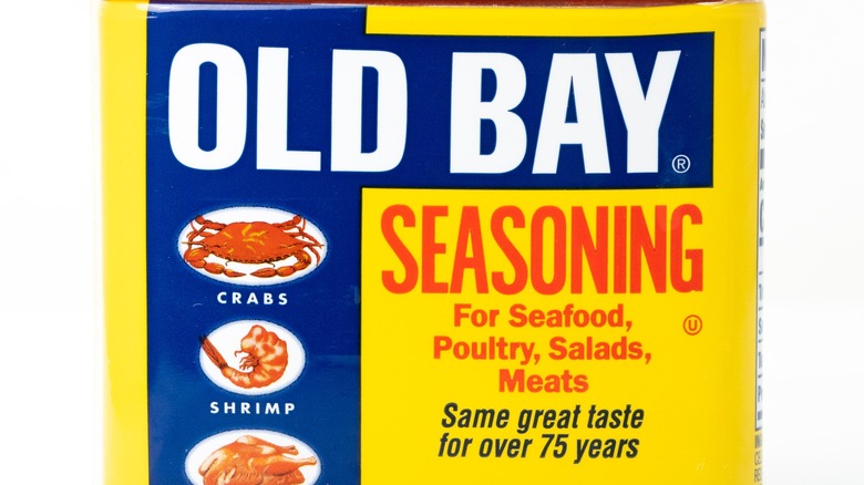 Tin of Old Bay Seasoning