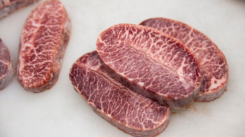 Frozen beef paleron
