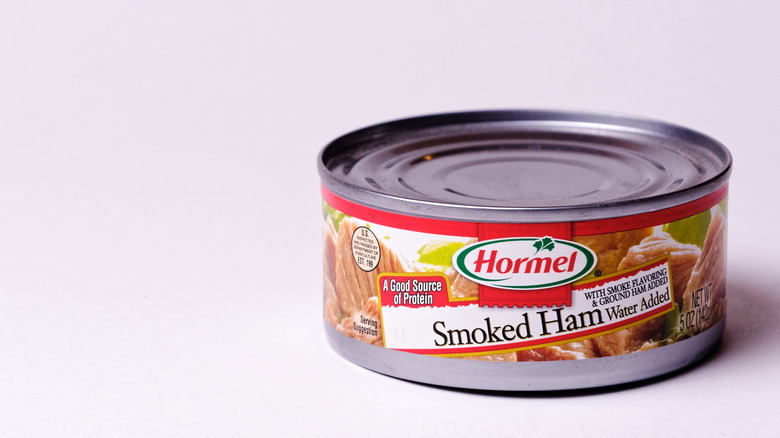 Can of Hormel Smoked Ham