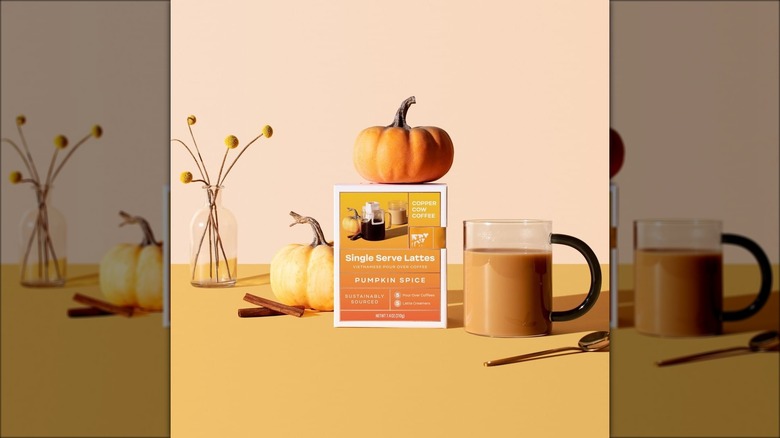 Copper Cow Coffee's pumpkin spice coffee