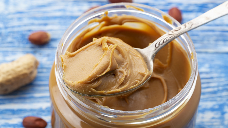 spoonful of peanut butter
