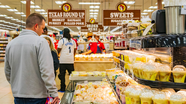 Interior of a Buc-ee's store