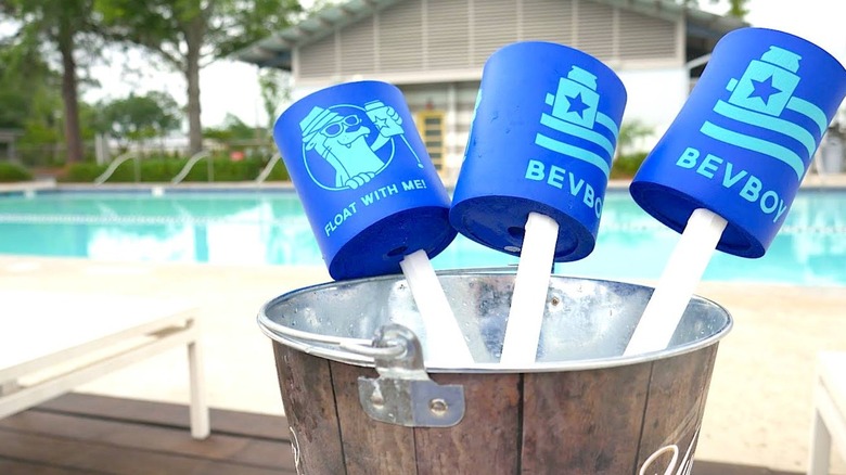 BeverageBoy floating drink holders