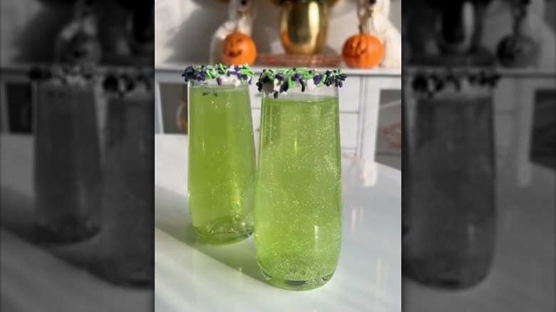 Monster Mash mimosas