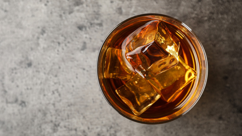 whiskey on the rocks